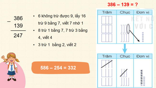 PowerPoint Toán 2 Bài 62: Phép trừ (có nhớ) trong phạm vi 1000