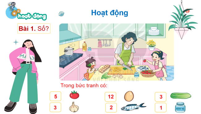 PowerPoint Toán 2 Bài 67: Thực hành và trải nghiệm thu thập, phân loại, kiểm đếm số liệu