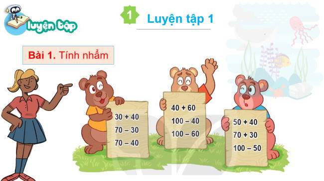 PowerPoint Toán 2 Bài 69: Ôn tập phép cộng, phép trừ trong phạm vi 100