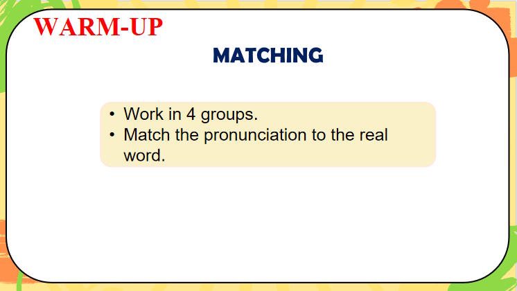 Giáo án Tiếng Anh 11 Unit 4: Language