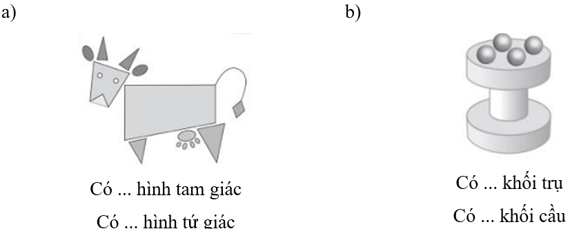 Vở bài tập Toán lớp 2 Bài 97: Ôn tập về hình học và đo lường (trang 97) | Cánh diều