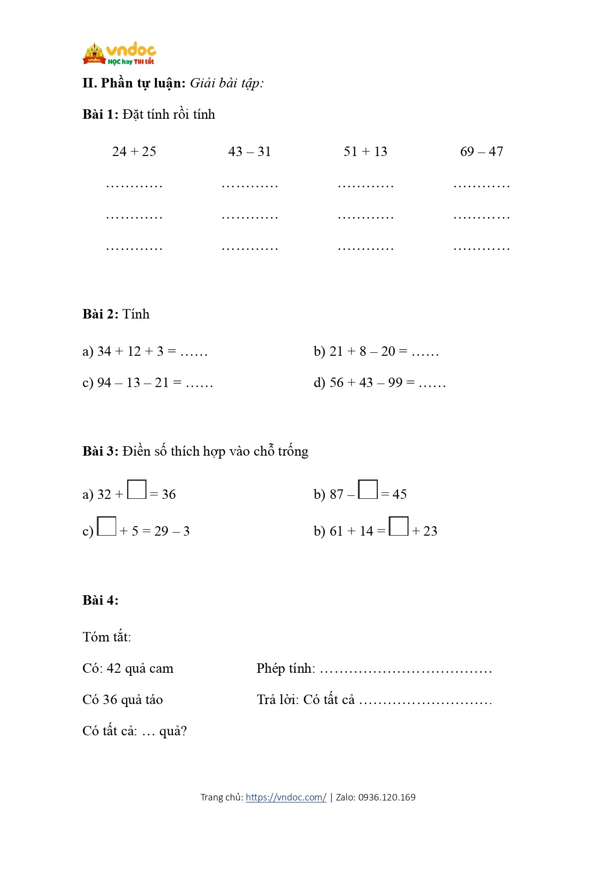 bai tap cuoi tuan mon toan 1 tuan 27 nang cao ctst page 0002*909713