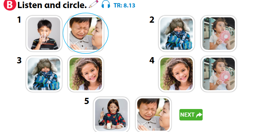 Tiếng Anh 1 Unit 8 Lesson 6 minh họa 1