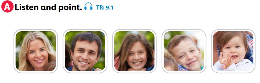 Tiếng Anh lớp 1 Woderful World Unit 9 Lesson 1 minh họa 1