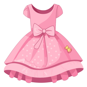 Pink Dress Cartoon PNG Transparent Images Free Download ...