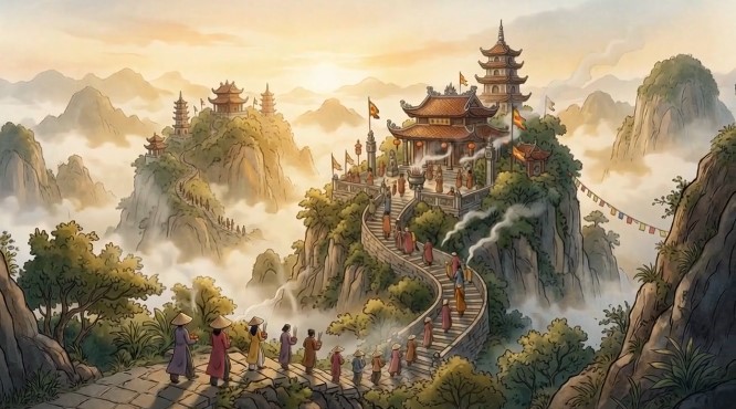 video van 9 bai nui thieng yen tu4*910668