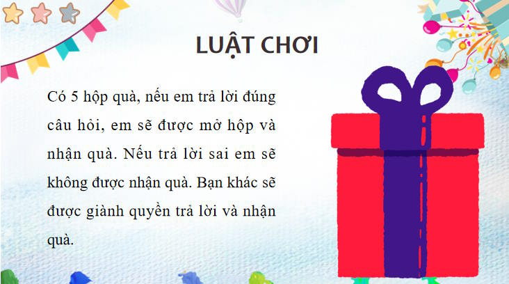 Trò chơi khởi động GDCD 8 Bài 3