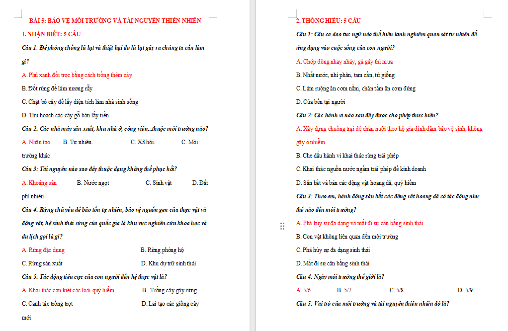 Trò chơi khởi động GDCD 8 Bài 5