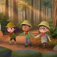 Video mở đầu Tiếng Việt 3 Bài 24: Cùng Bác qua suối (AI)