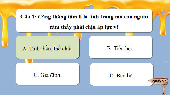 Trò chơi khởi động Giáo dục công dân 7 Bài 6