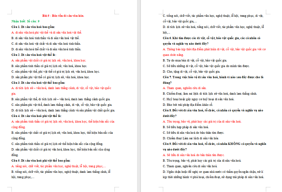 Trò chơi khởi động GDCD 7 Bài 5