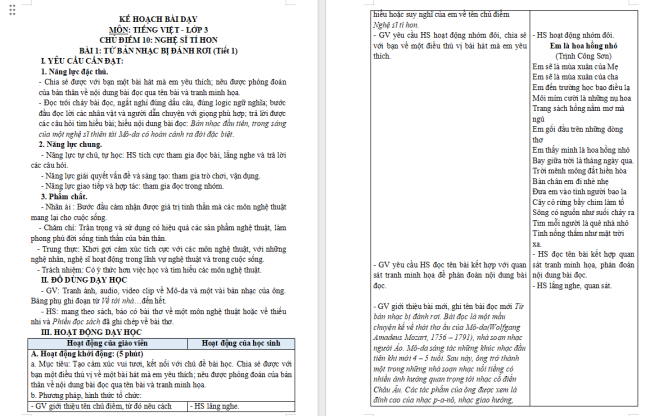 PowerPoint Tiếng Việt 3 Bài 1: Từ bản nhạc bị đánh rơi