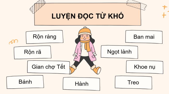 PowerPoint Tiếng Việt 3 Bài 3: Rộn ràng hội xuân