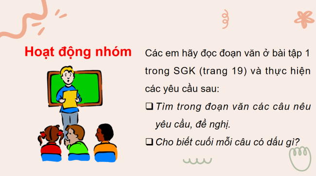 PowerPoint Tiếng Việt 3 Bài 3: Câu khiến. Dấu chấm than