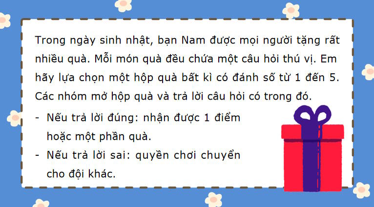 Trò chơi khởi động Khoa học tự nhiên 7 Bài 39