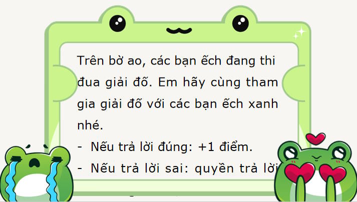 Game khởi động Toán 8 Bài 31