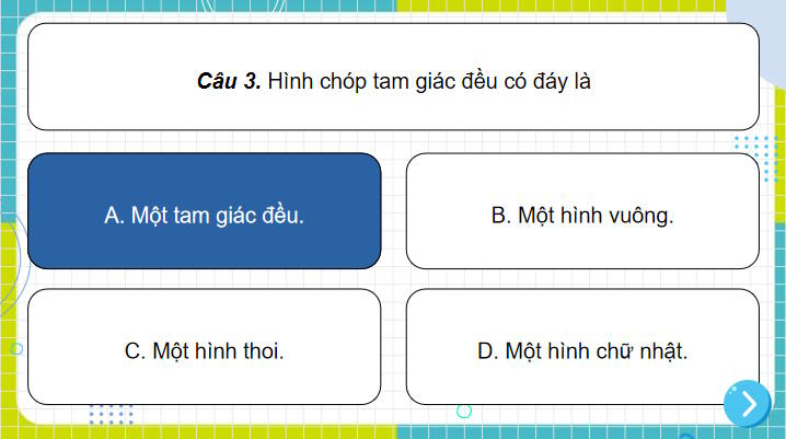 Game khởi động Toán 8 Bài 38