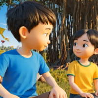 Video mở đầu Mĩ thuật 4 Chủ đề 8: Quê hương thanh bình (AI)
