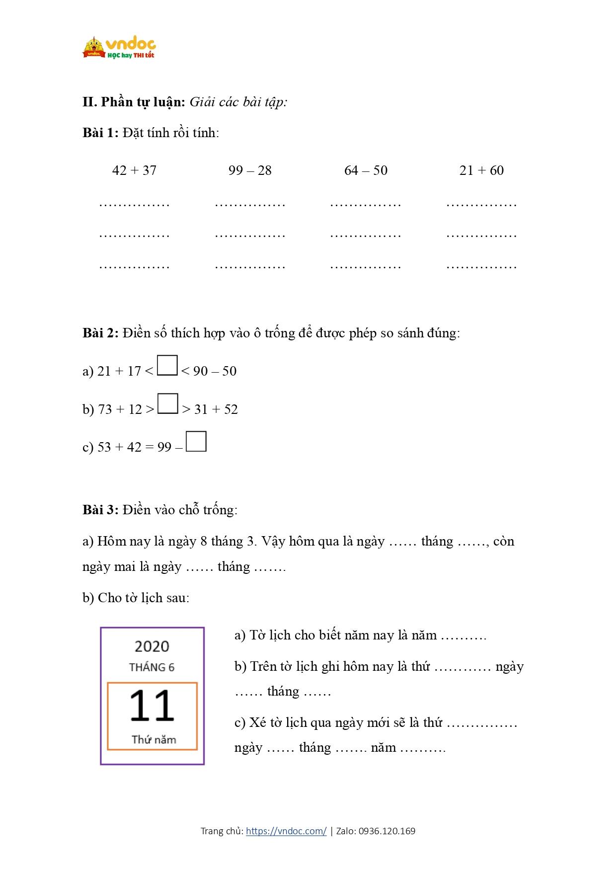 bai tap cuoi tuan mon toan 1 tuan 29 nang cao ctst page 0002*913685