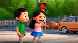 Video mở đầu Đạo đức 3 Bài 9: Đi bộ an toàn (AI)