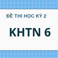 Đề thi Học kì 2 KHTN 6 Kết nối tri thức theo CV 7991 năm 2026