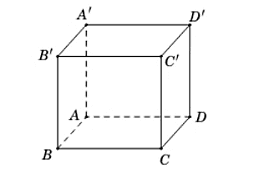 A cube with lines and lettersDescription automatically generated