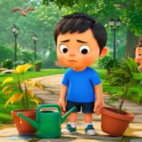 Video mở đầu Công nghệ 4 Bài 6: Chăm sóc hoa, cây cảnh trong chậu (AI)