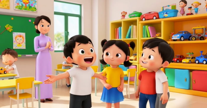 Video mở đầu Đạo đức 4 Bài 4: Tôn trọng tài sản của người khác (AI)