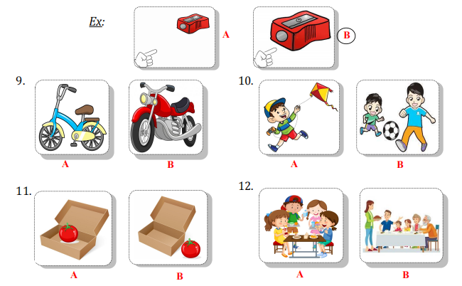 Đề thi cuối kì 2 lớp 3 môn tiếng Anh sách Wonderful World minh họa 3