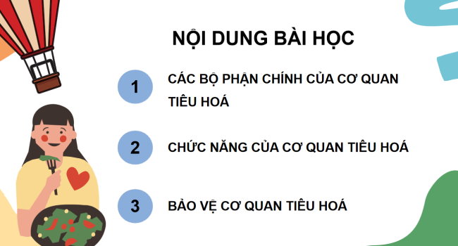 PowerPoint Tự nhiên và xã hội 3 Bài 15: Cơ quan tiêu hóa