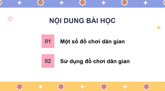 PowerPoint Công nghệ 4 Bài 11: Đồ chơi dân gian