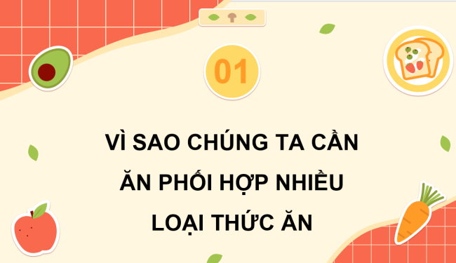 PowerPoint Khoa học 4 Bài 25: Ăn uống khoa học để cơ thể khỏe mạnh