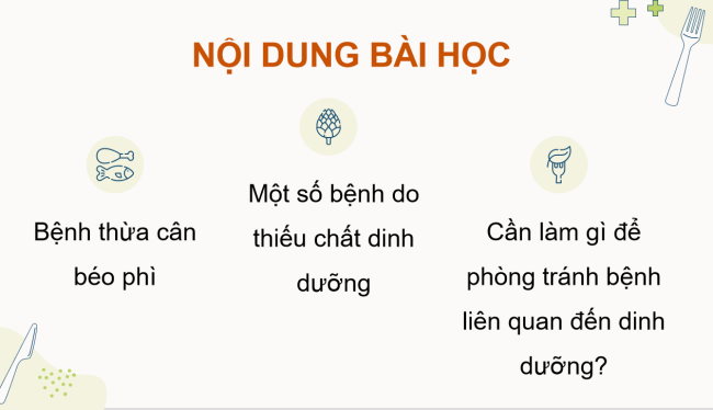 PowerPoint Khoa học 4 Bài 27: Một số bệnh liên quan đến dinh dưỡng