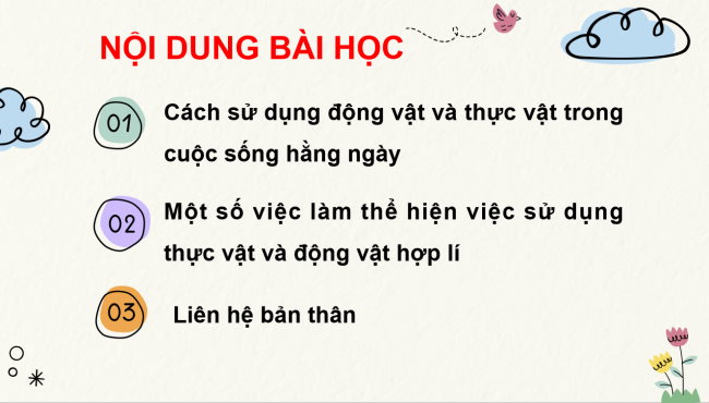 PowerPoint Tự nhiên và xã hội 3 Bài 18: Sử dụng hợp lý thực vật và động vật