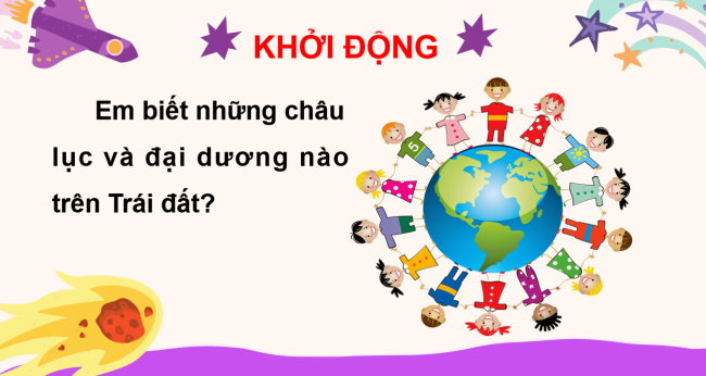 PowerPoint Tự nhiên và xã hội 3 Bài 29: Bề mặt Trái Đất