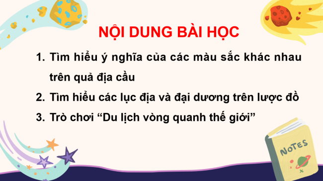 PowerPoint Tự nhiên và xã hội 3 Bài 29: Bề mặt Trái Đất