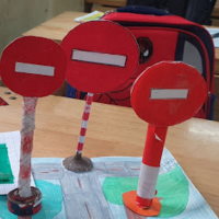 Giáo án Công nghệ 3 Bài 8: Làm biển báo giao thông