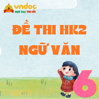 Bộ Đề thi học kì 2 Văn 6 Kết nối tri thức Theo CV7991