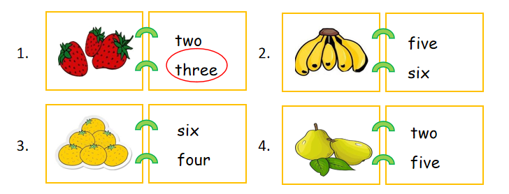 Đề kiểm tra học kì 2 môn Tiếng Anh lớp 1 minh họa 4