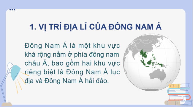 PowerPoint Lịch sử 6 Bài 12: Các vương quốc ở Đông Nam Á trước thế kỉ X