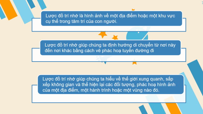 PowerPoint Địa lí 6 Bài 4: Lược đồ trí nhớ