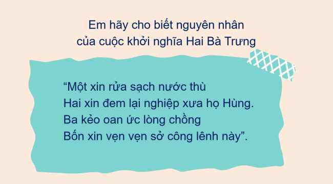 PowerPoint Lịch sử 6 Bài 18: Các cuộc đấu tranh giành độc lập dân tộc trước thể kỉ X