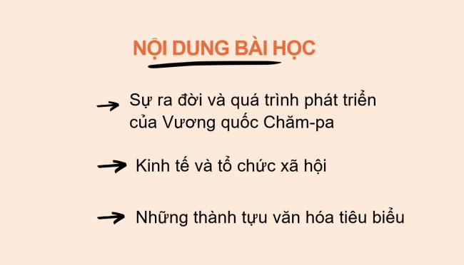PowerPoint Lịch sử 6 Bài 20: Vương quốc cổ Champa từ thế kỉ II đến thế kỉ X