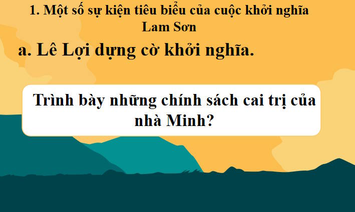 Giáo án PowerPoint Lịch sử 7 Bài 16