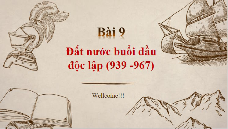 Giáo án PowerPoint Lịch sử 7 Bài 9