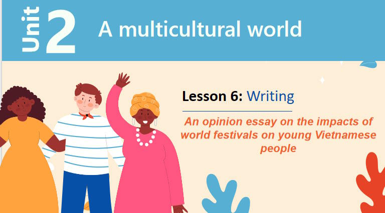 Giáo án PowerPoint Tiếng Anh 12 Unit 2: Writing