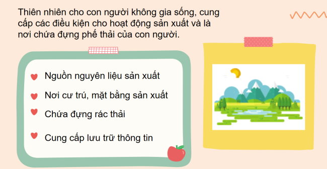 PowerPoint Địa lí 6 Bài 23: Con người và thiên nhiên