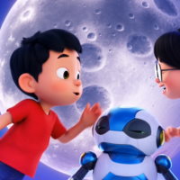 Video mở đầu Khoa học tự nhiên 6 Bài 53: Mặt Trăng (AI)