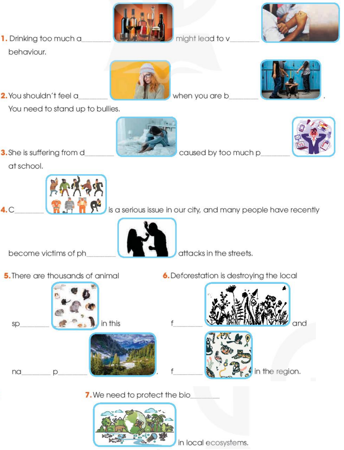 Tiếng Anh 11 Global Success Review 4 Language minh họa 2