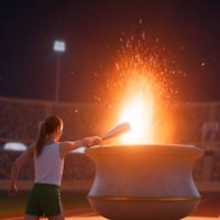 Video mở đầu Tiếng Việt 3 Bài 25: Ngọn lửa Ô-lim-pích (AI)